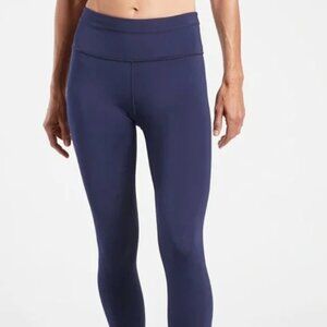 Athleta Accelerate 7/8 Tight Leggings, Navy, Size XS